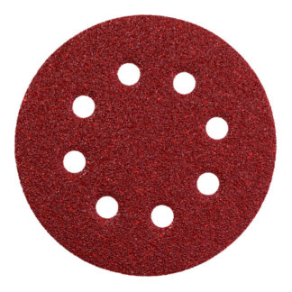 5 Haftschleifblätter 125/8L. P40, Holz/Metall pro