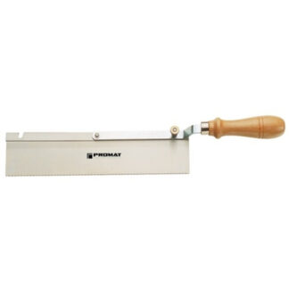 Feinsäge Blattlänge 250 mm Blattbreite 60 mm gekr. v