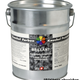 Kunstharz Emaillack 125 ml RAL 8011 Nussbraun