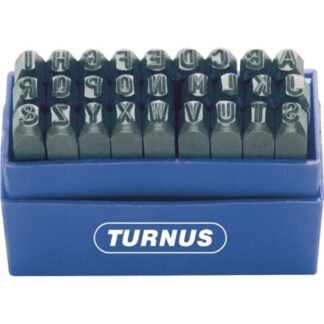 Schlagbuchstaben 27-teilig Schrift-H.3 mm Grossbuchstab