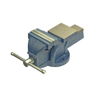 Schraubstock Blau