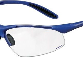Schutzbrille blau/klar UVA/UVB ultra light