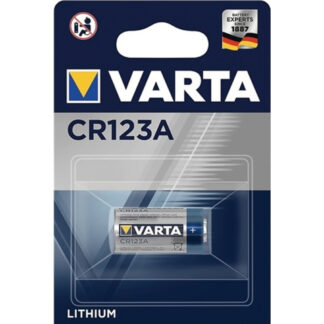 Spezialbatterie 3V 1450mAh 34.5x17 mm VARTA CR123A