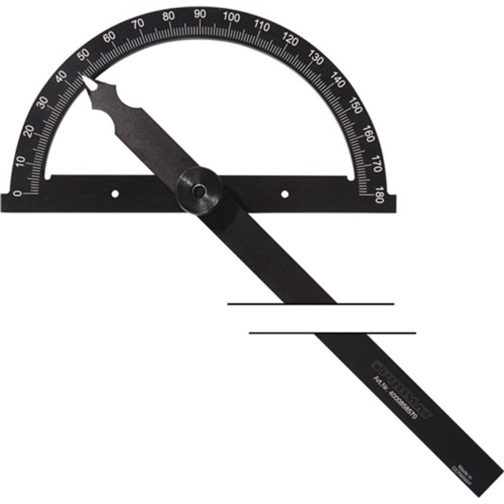 Winkelmesser Gradbogen Durchmesser: 150mm