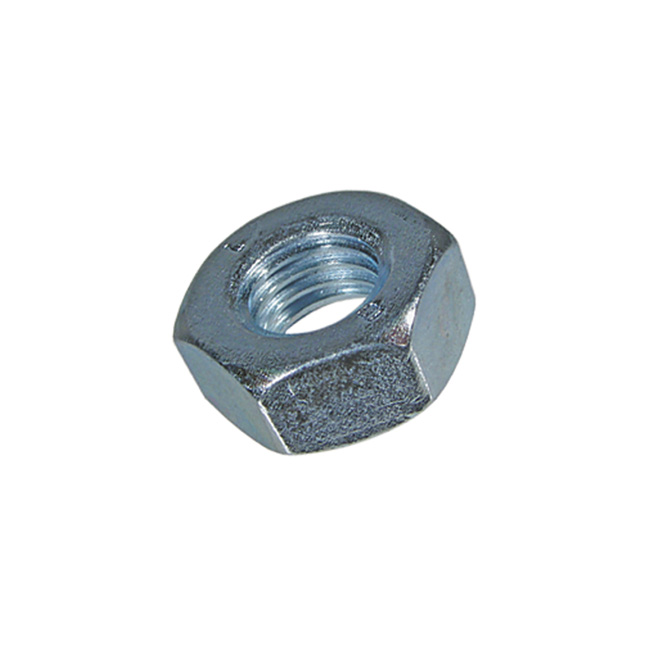 M 39 Sechskantmuttern Stahl blau verzinkt