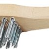 Drahtbürste 3-reihig Guss Drahtdurchmesser: 0.35 mm