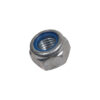 M 27 Sechskant-Sicherungsmuttern niedrig Stahl verzinkt