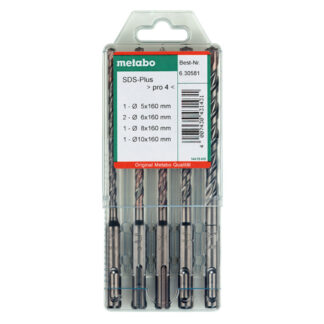 SDS-plus Pro4 2-cutter Bohrersatz, 5-teilig