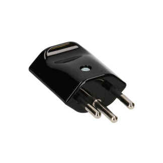 Stecker T12 schwarz
