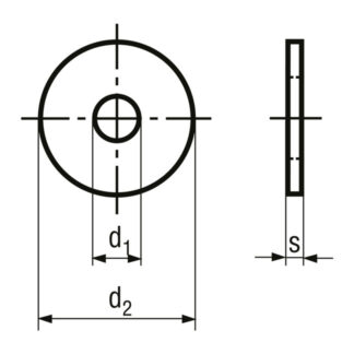 Alternative view of M 8 Federringe für Zylinderschrauben INOX A4