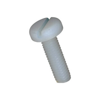 M 5 x 35 Flachkopfschrauben mit Schlitz