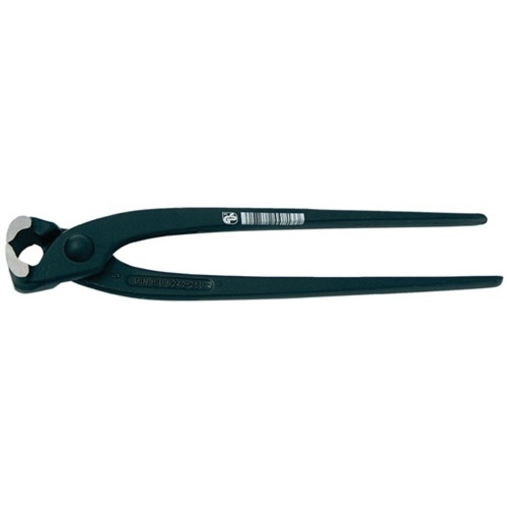 Rabitzzange L.280 mm Kopf pol. Griff schw. lackiert