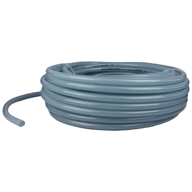 Schlauch mit Gewebe 6 x 12 mm verstärkt universal