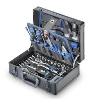 Werkzeugkoffer gefüllt Alu 114-Teilig, Aktion