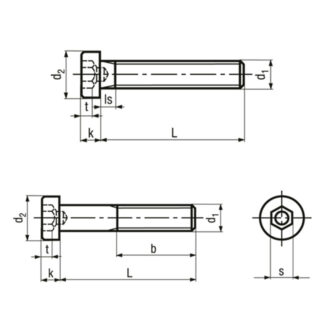 Alternative view of M 20 x 70 Schrauben Zylinderkopf Innensechskant