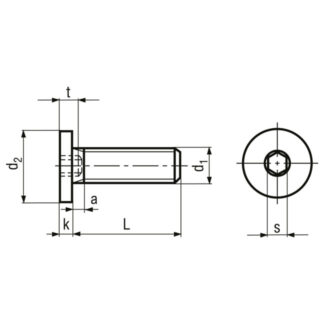 Alternative view of M 6 x 30 Schrauben Zylinderkopf Innensechskant
