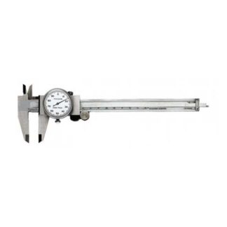 Uhrmessschieber 150mm mit Feststellschraube