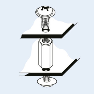 Alternative view of M 4 x 60 Distanzhalter Sechskant