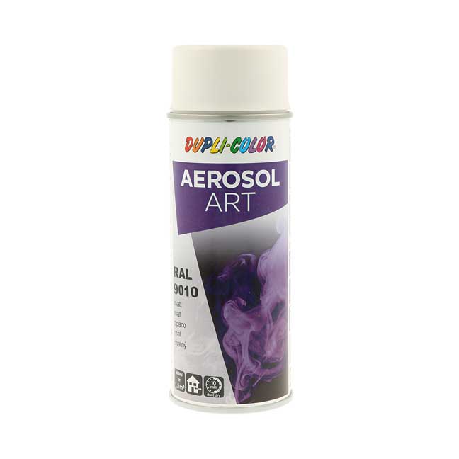 Aerosol Art RAL 9010 matt 400 ml