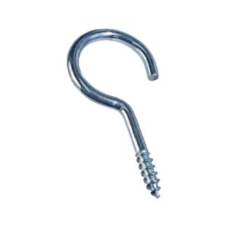 Hakenholzschrauben Stahl verzinkt blau