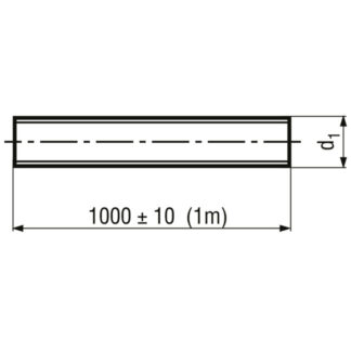 Alternative view of M 14 x 1,5 Gewindestangen Länge 1 Meter