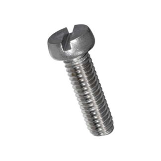 M 1,6 x 16 Schrauben Zylinderkopf mit Schlitz INOX A2