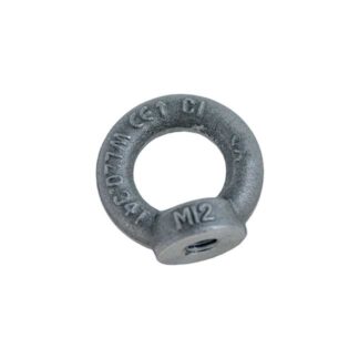 M 52 Ringmuttern Stahl C15E