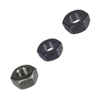 Stahl brüniert/ schwarz