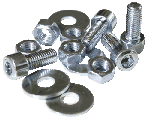 Einzelverkauf Schrauben Ohne Hintergrund