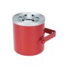 Industrie Aschenbecher rot 2.0 Liter