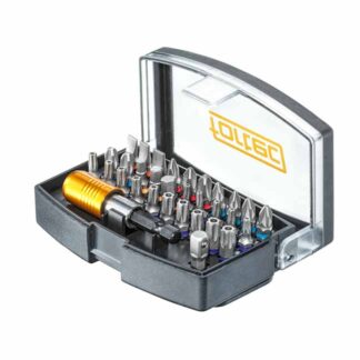 Bit-Box 32-tlg., mit Bohrung Werkzeug von Fortec, Aktion