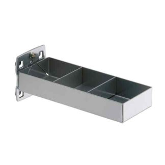 Kombinationshalter 2-teilig, B=55 mm, L=150 mm