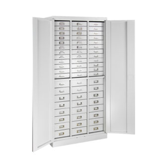 Schubladenschrank Mit 3×20 Schubladen Ral 7035