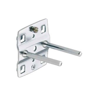 Werkzeughalter doppelt, gerade, L=50 mm, D=6 mm