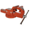 Schraubstock Breite 140mm mit Rohrspannbacken