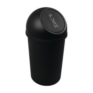 Abfallbehälter H490xØ253mm 13l schwarz