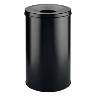 Abfallbehälter H662xØ375mm 60l schwarz