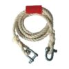 Auto-Abschleppseil 2500kg Sisal Schäkel/Schäkel