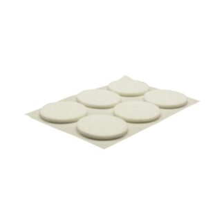 Filzgleiter weiss 30mm 12Stk