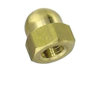 Hutmuttern hohe Form Messing BN513