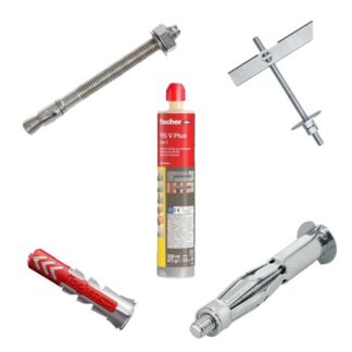 Bolzenanker - Dübel - Einschlaganker - Mörtel