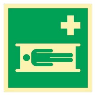 Folie Krankentrage 148x148mm ASR A1.3 DIN EN ISO 7