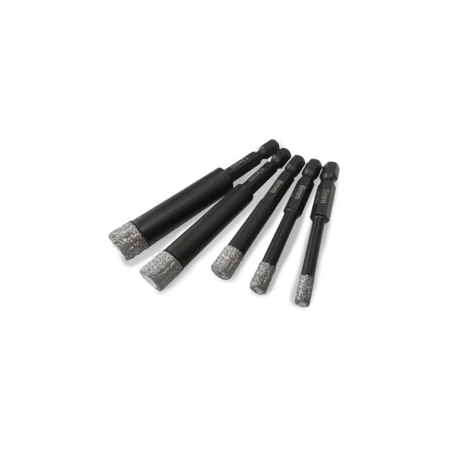 MANDREX Diamantbohrerset TileXcut 5-teilig