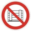 Verbotszeichen ASR A1.3/DIN EN ISO 7010 Abstellen