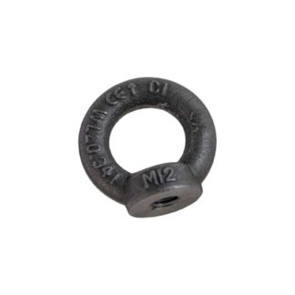 Ringmuttern Stahl blank BN259