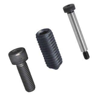 Schrauben metrisch Stahl schwarz brüniert