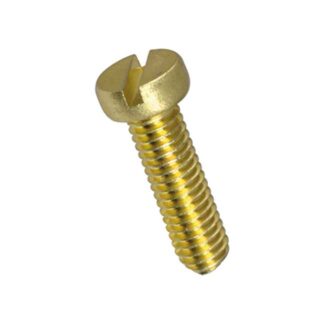 Schrauben messing Zylinderkopf Schlitz BN532