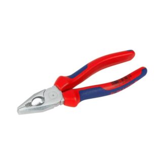 Kombizange L.180mm Chrom m.2Komp.-Hüllen KNIPEX