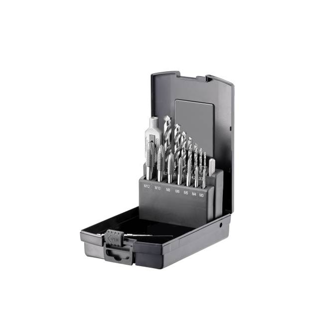 Einschnittgewindebohrer Sortiment fortec® Basic Line